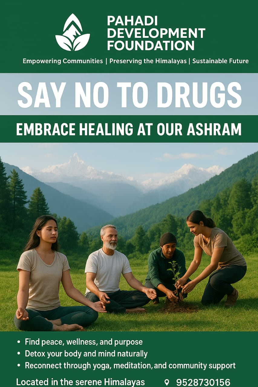 Snow-capped mountains of Uttarakhand